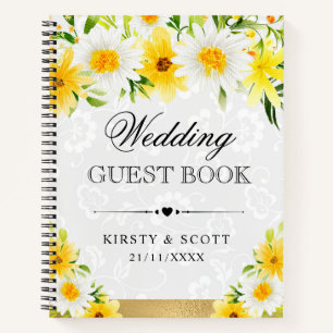 Libro de firmas para invitados de boda de margarit