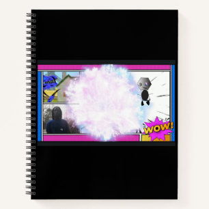 libro de fotografías de la escuela de cómics