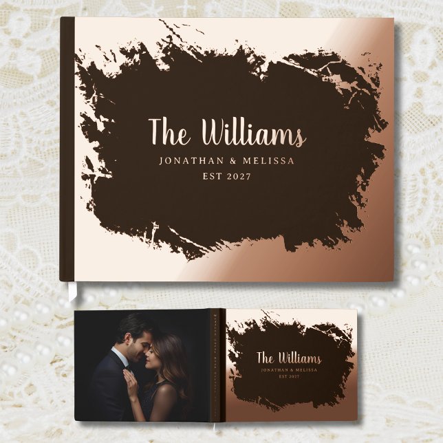 Libro de fotos de invitados Moody Rustic Relieve m (Subido por el creador)