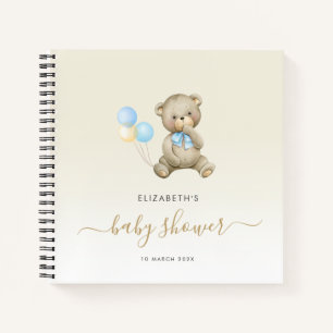 libro de guiones elegantes para la ducha de bebé