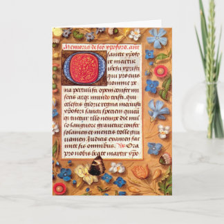 Libro de Hasting de la tarjeta de felicitación de
