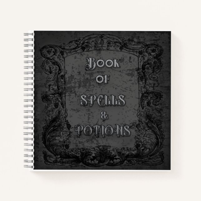 Libro de hélices y pociones de la bruja (Anverso)