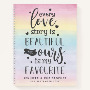 Libro de historias de amor favorita del arcoiris e