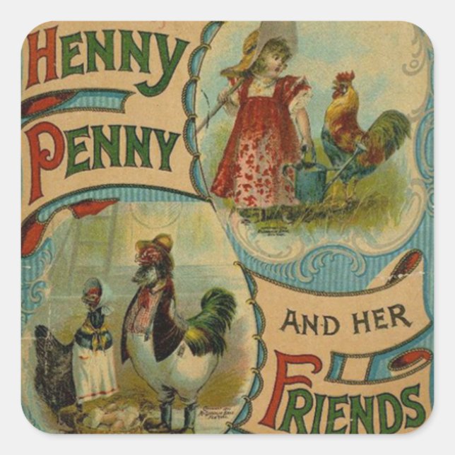 Libro de historias de época cualquier pegatina de  (Anverso)