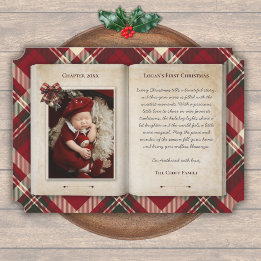 Libro de historias de la primera Navidad del bebé