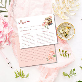 Libro de historias nuevo capítulo tarjeta de recet