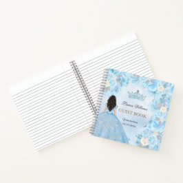 Libro de Invierno Azul Maravilla Quinceanera
