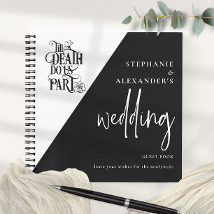 Libro de invitaciones para Bodas de la parte gótic