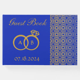 libro de invitado de diseño árabe