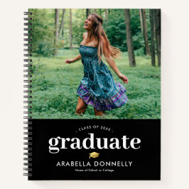 Libro de invitado de graduación para personas que 