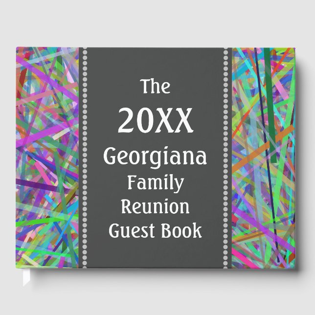 Libro de invitado de Reunión de la Familia Colorid (Anverso)