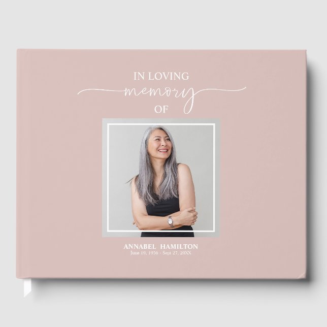 Libro de Invitado en Recuerdo de Fotografía por Ca (Anverso)