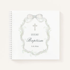 Libro de invitado sobre bautismo de aliento para b