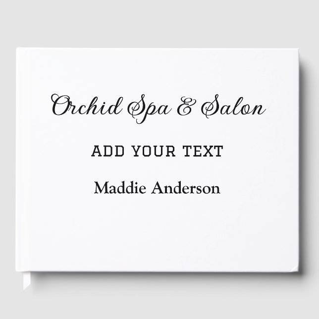 Libro de invitados (Anverso)