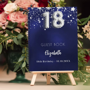 Libro de invitados 18º cumpleaños estrellas de pla
