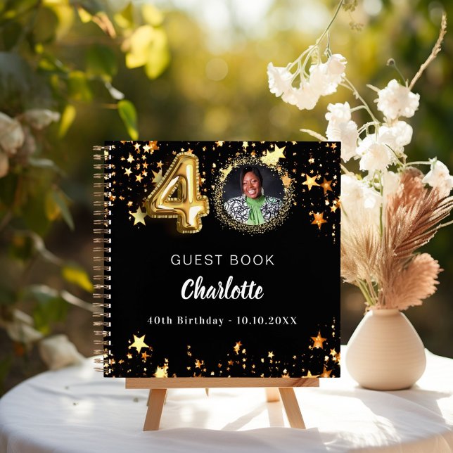 Libro de invitados 40 cumpleaños foto de estrellas (Subido por el creador)
