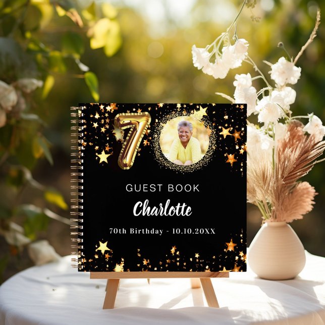 Libro de invitados 70 cumpleaños foto de estrellas (Subido por el creador)