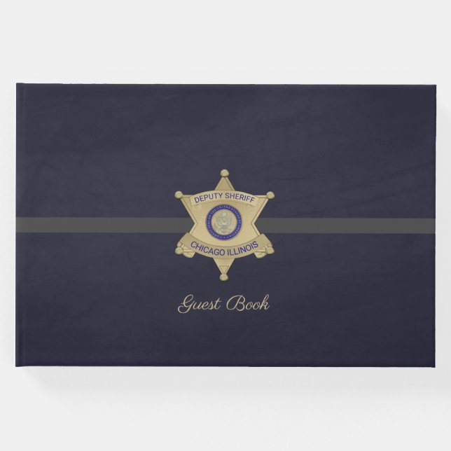 Libro de invitados adjunto del sheriff (Anverso)