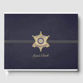 Libro de invitados adjunto del sheriff