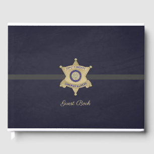 Libro de invitados adjunto del sheriff