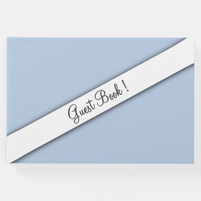 Libro de invitados azul (Anverso)