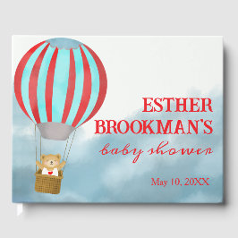 Libro de invitados Baby Over the Clouds is Coming