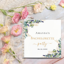 Libro de invitados bachillerato fiesta eucalipto v