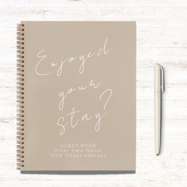 Libro de invitados Beige (Subido por el creador)