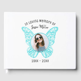 Libro de invitados Blue Butterfly Memorial