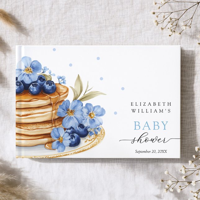 Libro de invitados Blueberry Baby Brunch (Subido por el creador)
