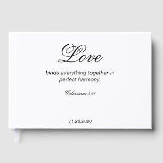 Libro de invitados Boda de Colossian