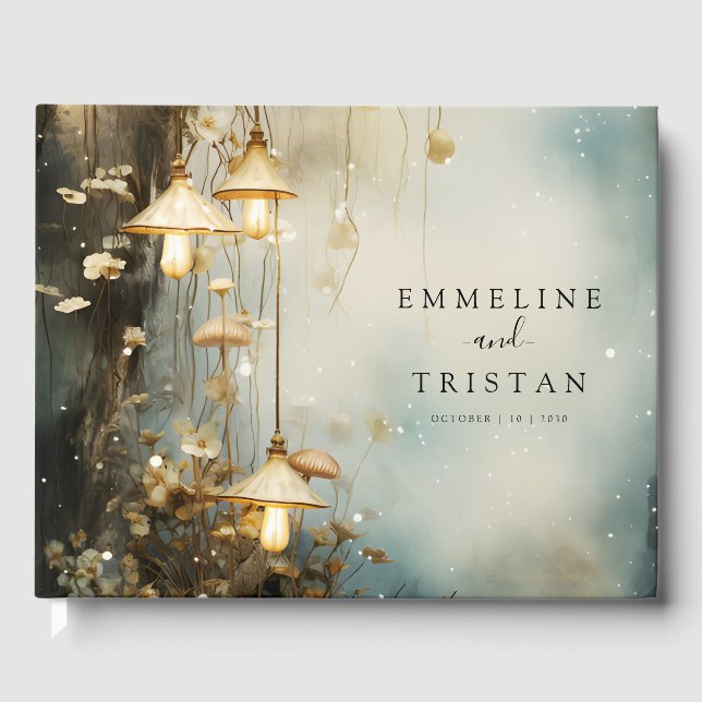 Libro de invitados Boda encantado (Anverso)