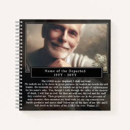Libro de invitados con foto personalizada y versíc