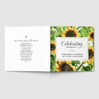 Libro de invitados conmemorativo de celebración de