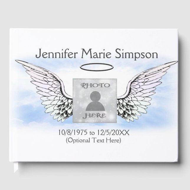 Libro de invitados conmemorativo de la foto (Anverso)