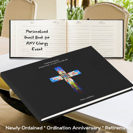 Libro de invitados de aniversario de ordenación CU