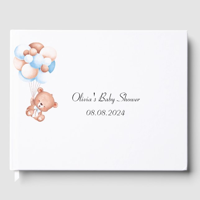 LIBRO DE INVITADOS DE Baby Shower (Anverso)
