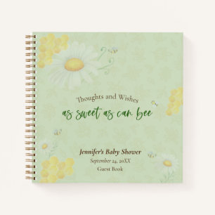 Libro de invitados de Baby Shower Dulce como se pu