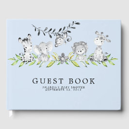 Libro de invitados de Baby Shower Sweet Safari Ani