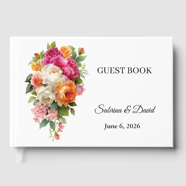 Libro de invitados de boda (Anverso)
