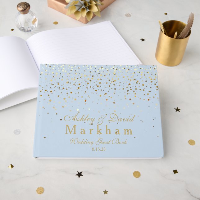 Libro de invitados de boda (Anverso Abierto)