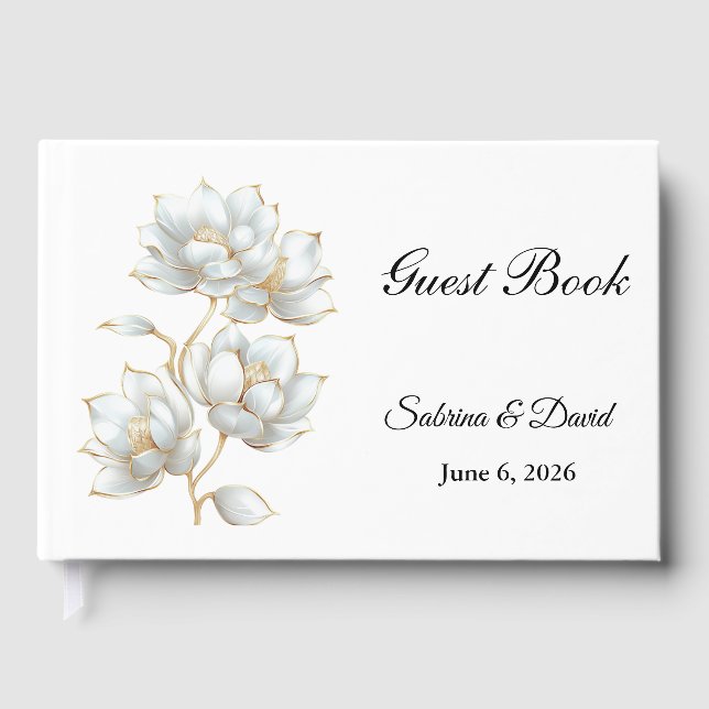 Libro de invitados de boda (Anverso)