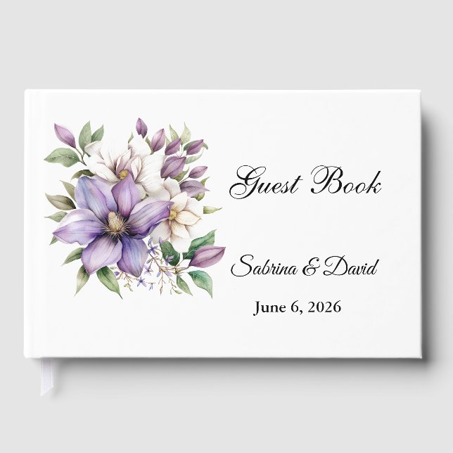 Libro de invitados de boda (Anverso)