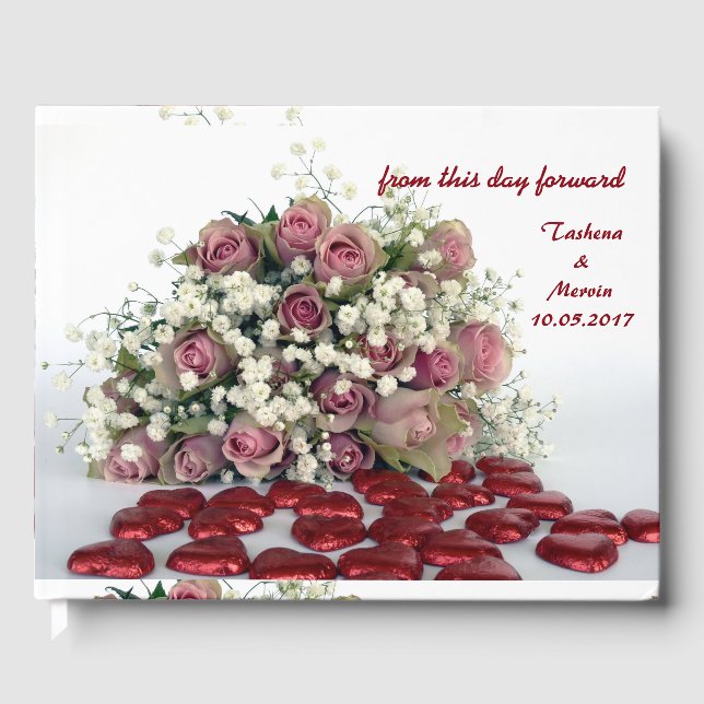 Libro de invitados de boda (Anverso)