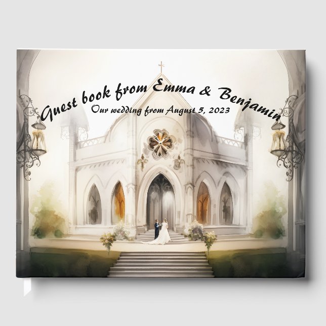 Libro de invitados de boda (Anverso)