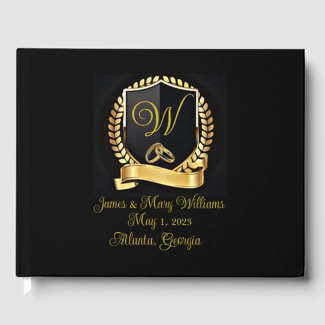 Libro de invitados de boda (Anverso)