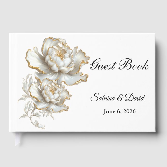 Libro de invitados de boda (Anverso)