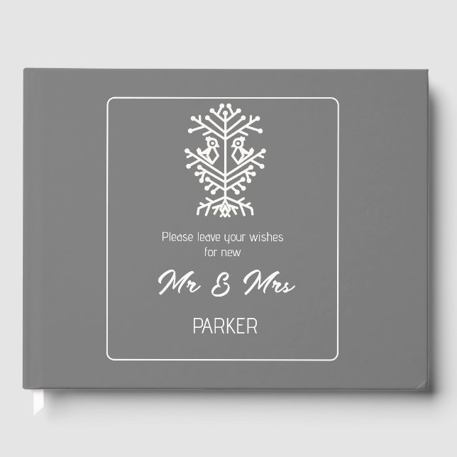 Libro de invitados de boda Árbol de la Vida (Anverso)