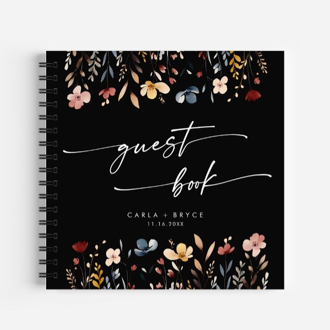 Libro de invitados de boda boho silvestre capricho (Subido por el creador)