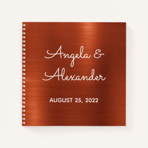 Libro de invitados de boda con efecto ombre de ter